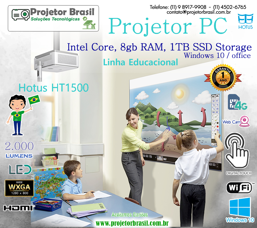 Projetor / PC