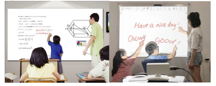 Dispositivo interativo de parede do sensor Touch Whiteboard interativo Carapicuíba